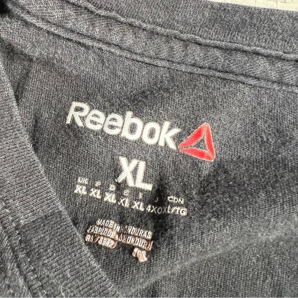 Anderson Silva 2015 Reebok UFC Shirt MMA Combat Spider Tee Brazil Men's XL AH749 - Picture 3 of 4